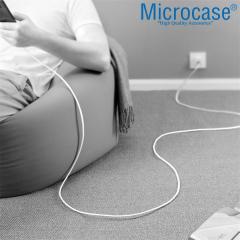 Microcase Type-C to Type-C 100W 5A Hızlı Şarj ve Data Kablosu - 2m Beyaz AL2717