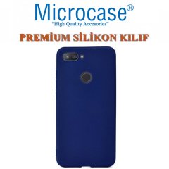 Microcase Xiaomi Mi 8 Lite Premium Matte Silikon Kılıf + CAM