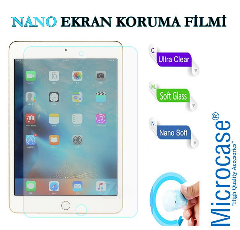 Microcase iPad Mini 5.Nesil 2019 Nano Esnek Ekran Koruma Filmi