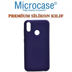 Microcase Xiaomi Redmi Note 6 Pro Premium Mat Silikon Kılıf + CAM