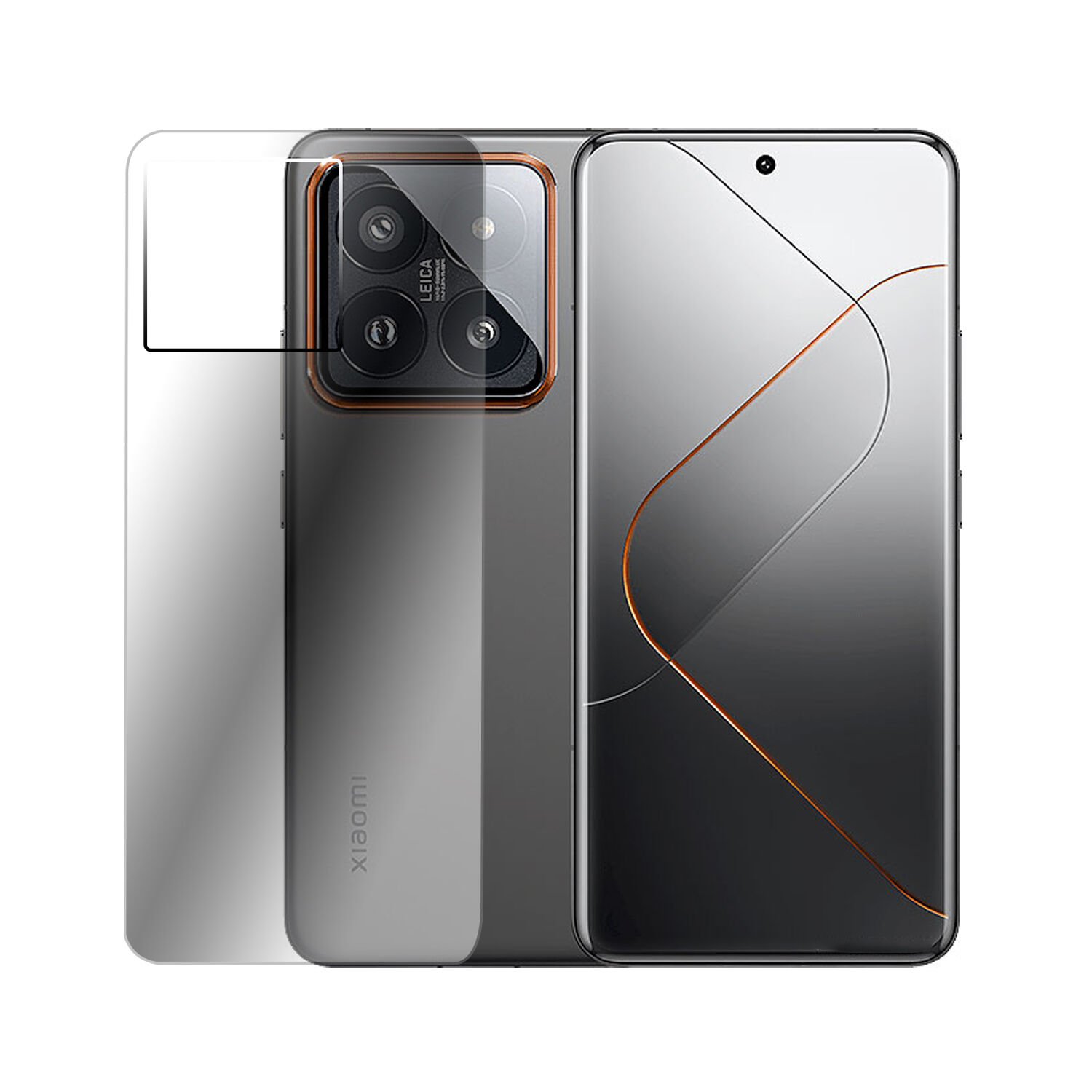 Microcase Xiaomi 14 Pro Global Full Arka Kaplama Koruma Filmi - AL3281