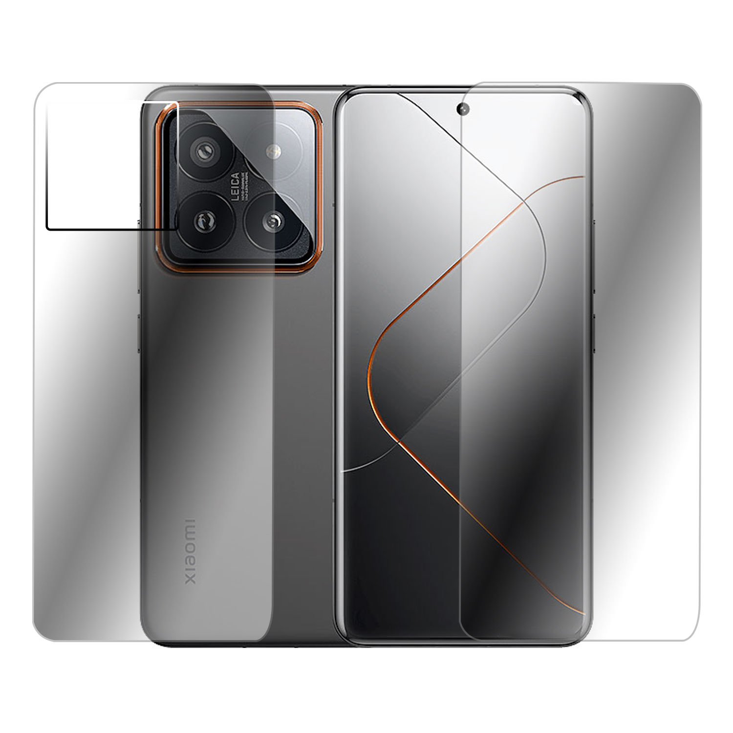 Microcase Xiaomi 14 Pro Global  Full Ön Arka Kaplama Koruma Filmi - AL3279