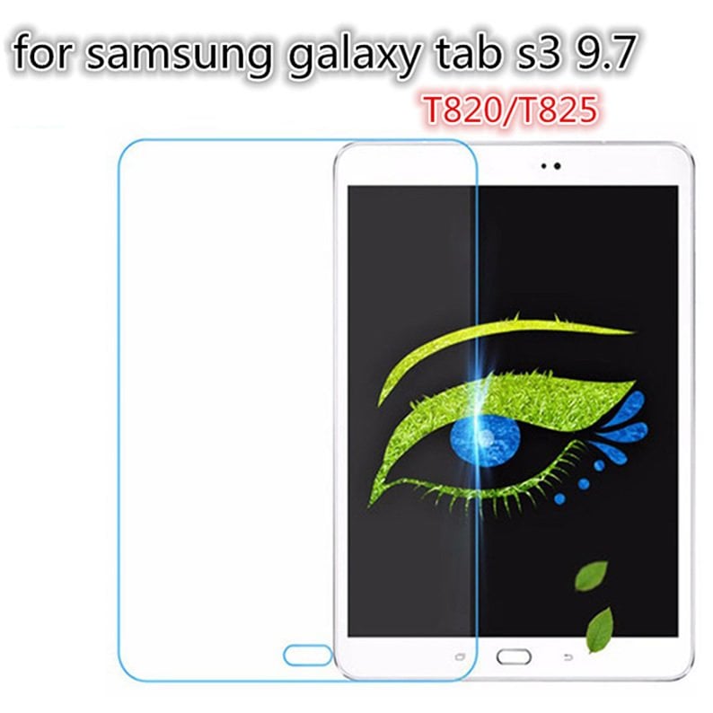 Galaxy Tab S3 T820-T825-T827 9.7'' Tempered Glass Cam Koruma