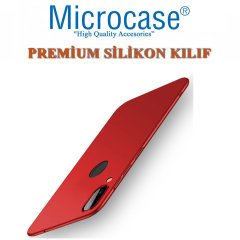 Microcase Huawei Honor 8X Premium Mat Silikon Kılıf + Cam Koruma