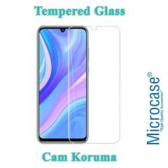 Microcase Xiaomi Redmi 9 Leather Tpu Silikon Kılıf - Siyah + Tempered Glass Cam Koruma