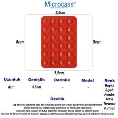 Microcase Vantuzlu Silikon Cep Telefonu Sabitleme Yapıştırma Pedi AL4473