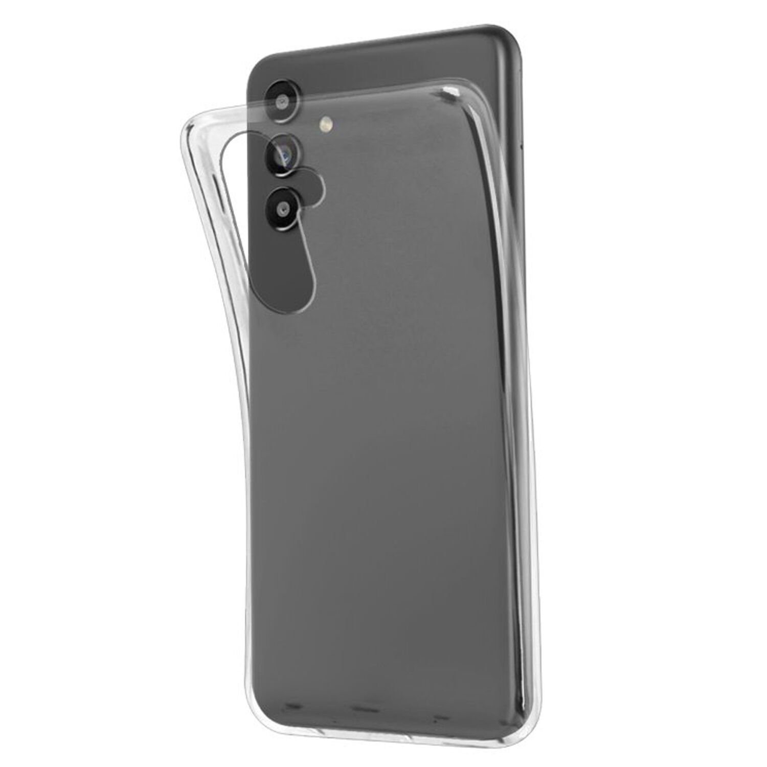 Microcase Samsung Galaxy A14 4G Slim Serisi Soft TPU Silikon Kılıf - Şeffaf AL3324
