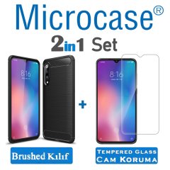 Xiaomi Mi 9 Explorer Brushed Silikon Kılıf + CAM