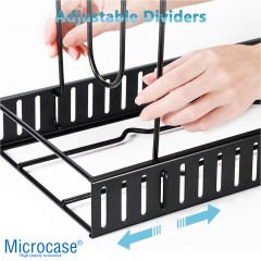 Microcase Çok Amaçlı Tencere Tava vs Ürünler İçin Düzenleyici Metal Raflık - AL5048