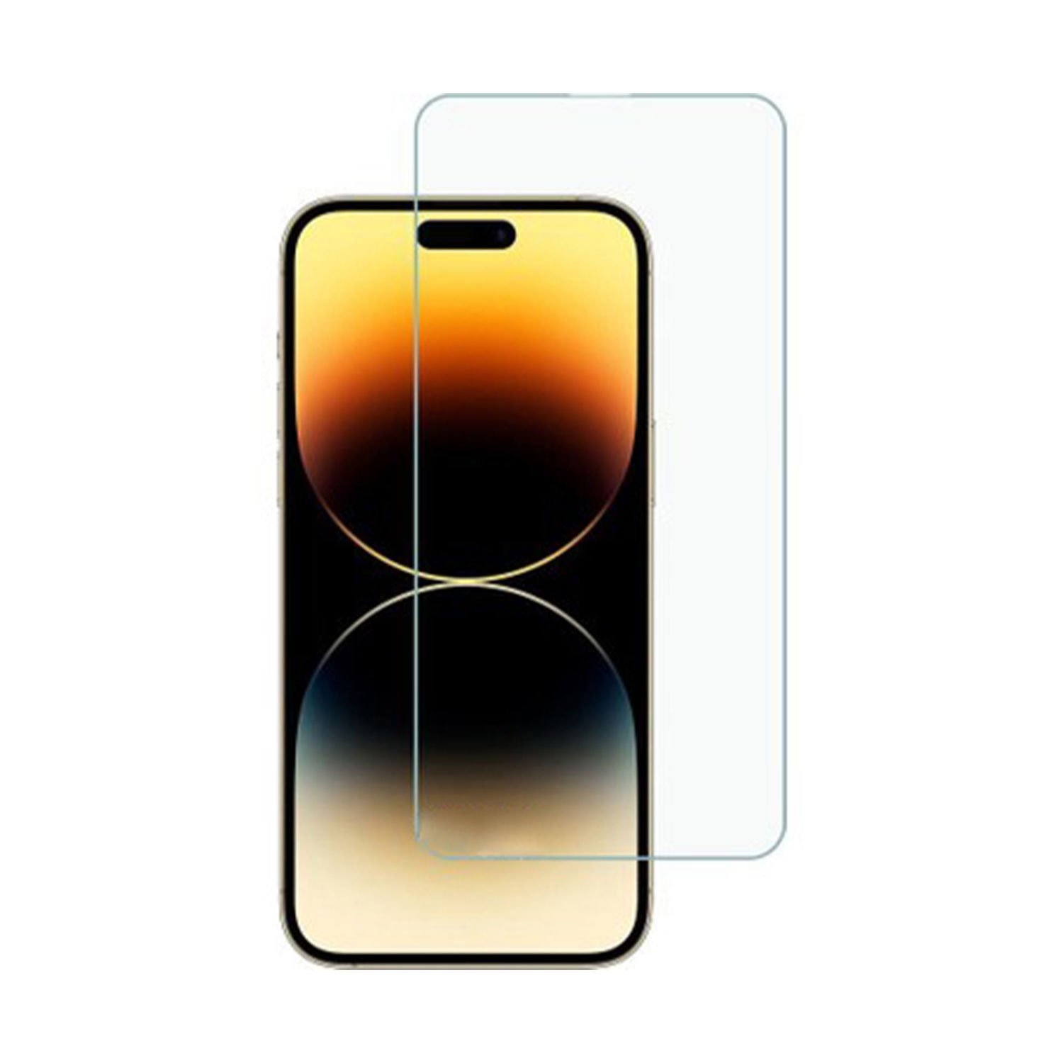 Microcase Apple iPhone 14 Pro Max Tempered Glass Cam Ekran Koruyucu