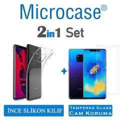 Microcase Huawei Mate 20 Pro İnce 0.2 mm Soft Silikon Kılıf