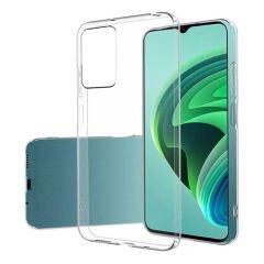 Microcase Xiaomi Redmi Note 11E/Redmi 10 5G Slim Serisi Soft TPU Silikon Kılıf - Şeffaf AL3324