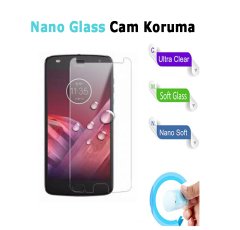 Motorola Moto Z2 Play Nano Glass Ekran Koruma Esnek Cam Filmi