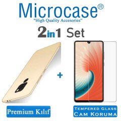 Microcase Huawei Mate 20 Premium Matte Silikon Kılıf + Cam Koruma
