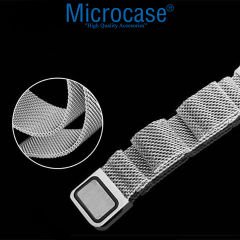 Microcase Xiaomi Mi Band 7 Pro Uyumlu Metal Kasalı Mıknatıslı Kordon Kayış - KY51