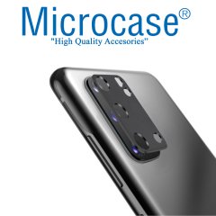 Samsung S20 Plus Lens Koruyucu Glass Metal Çerçeveli - Siyah