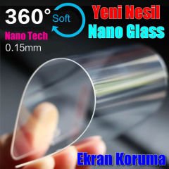 General Mobile GM8 Nano Glass Ekran Koruma Esnek Cam Filmi