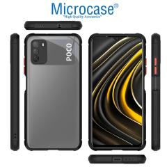 Microcase Xiaomi Poco M3 Ball Serisi Köşe Korumalı Kılıf