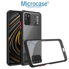Microcase Xiaomi Poco M3 Ball Serisi Köşe Korumalı Kılıf