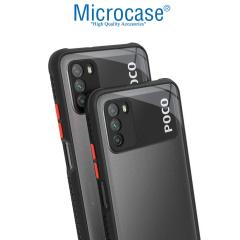 Microcase Xiaomi Poco M3 Ball Serisi Köşe Korumalı Kılıf