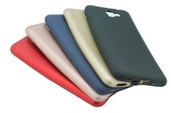 General Mobile GM6 Premium Mat Silikon Kılıf + Tempered Cam