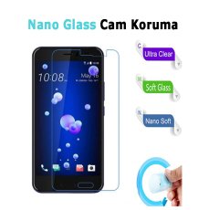 HTC U11 Life Nano Glass Ekran Koruma Esnek Cam Filmi