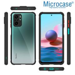 Microcase Xiaomi Redmi Note 10S Ball Serisi Köşe Korumalı Kılıf