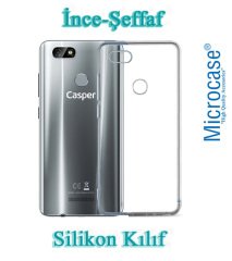 Microcase Casper Via M4 Ultra İnce 0.2 mm Silikon Kılıf + CAM