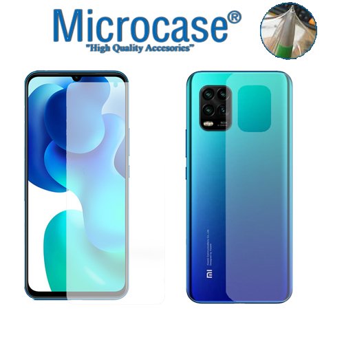 Microcase Xiaomi Mi10 Lite Full Ön Arka Kaplama TPU Soft Koruma Filmi