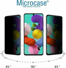 Microcase Google Pixel 8  Privacy Gizlilik Filtreli Tam Kaplayan Tempered Cam - AL3125
