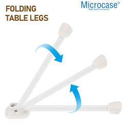 Microcase 25 cm Metal Katlanabilir Masa ve Sehpa Ayak Takımı 4 Adet - AL5058