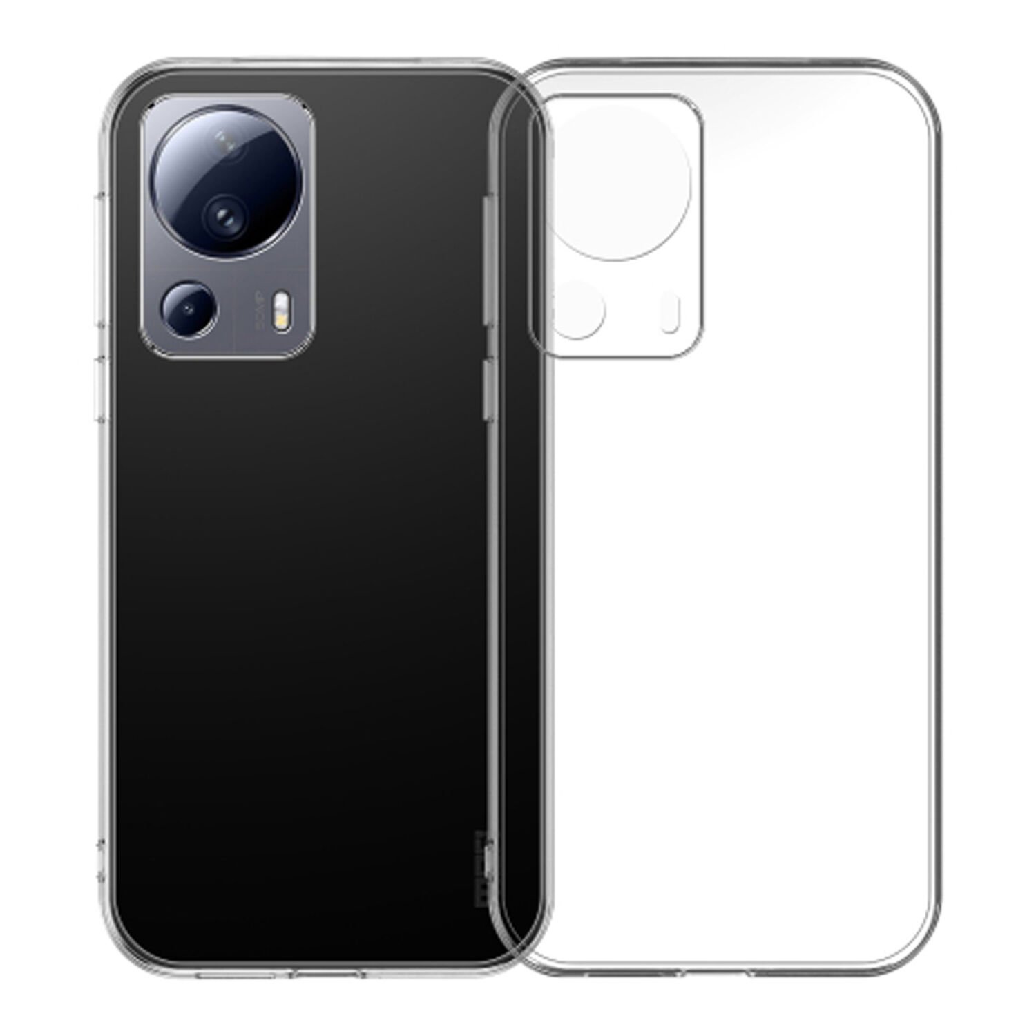 Microcase Xiaomi 13 Lite / Civi2 Global Slim Serisi Soft TPU Silikon Kılıf - Şeffaf AL3324