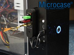 Microcase 4 Portlu Usb 2.0 Manyetik Hub Model No: AL2319 - Siyah