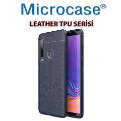 Microcase Samsung Galaxy A9 2018 Leather Tpu Silikon Kılıf + CAM