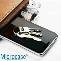 Microcase Xiaomi 14 Pro Global  Privacy Gizlilik Filtreli Tam Kaplayan Tempered Cam - AL3125