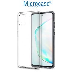 Microcase Samsung Galaxy A81 İnce 0.2 mm Soft Silikon Kılıf - Şeffaf