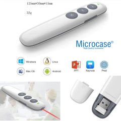 Microcase Şarjlı Kablosuz Lazerli Wireless Sunum Kumandası - AL4963