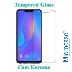 Microcase Huawei Mate 20 Lite Tempered Glass Cam Ekran Koruyucu