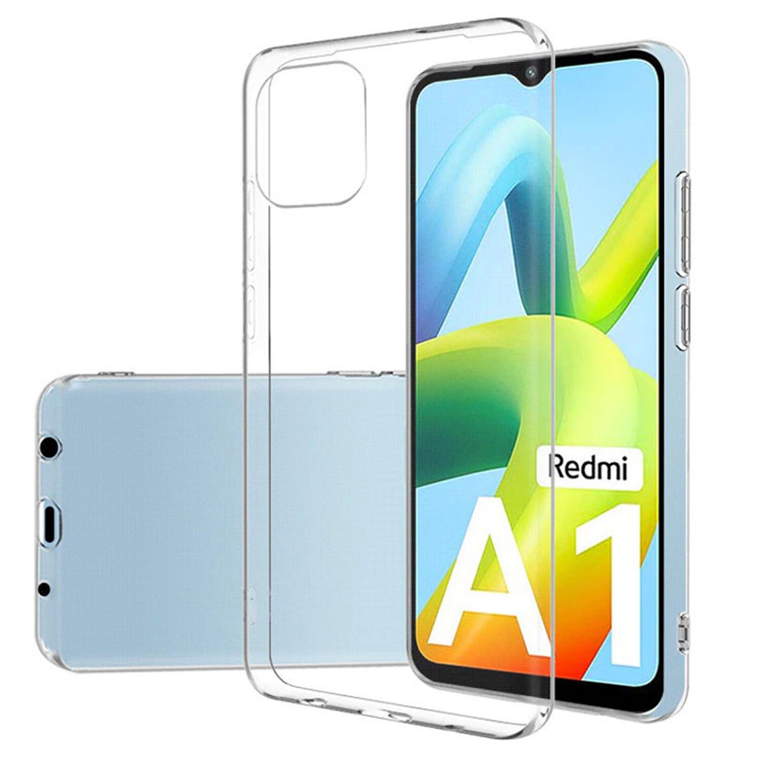Microcase Xiaomi Poco C50/RedmiA1 Plus Slim Serisi Soft TPU Silikon Kılıf - Şeffaf AL3324