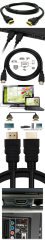 HDMI to HDMI Altın Uç Full HD Kablo 1.5 Metre