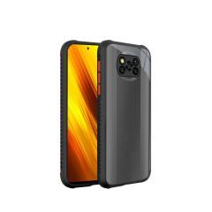 Microcase Xiaomi Poco X3 NFC Ball Serisi Köşe Korumalı Kılıf