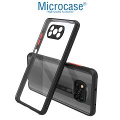 Microcase Xiaomi Poco X3 NFC Ball Serisi Köşe Korumalı Kılıf