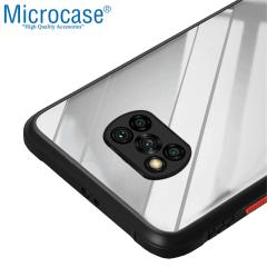 Microcase Xiaomi Poco X3 NFC Ball Serisi Köşe Korumalı Kılıf