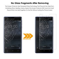 Nokia 5 Tempered Cam Ekran Koruyucu