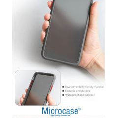 Microcase Samsung Galaxy S23 London Serisi Darbeye Dayanıklı Kılıf - Buzlu Siyah AL3415