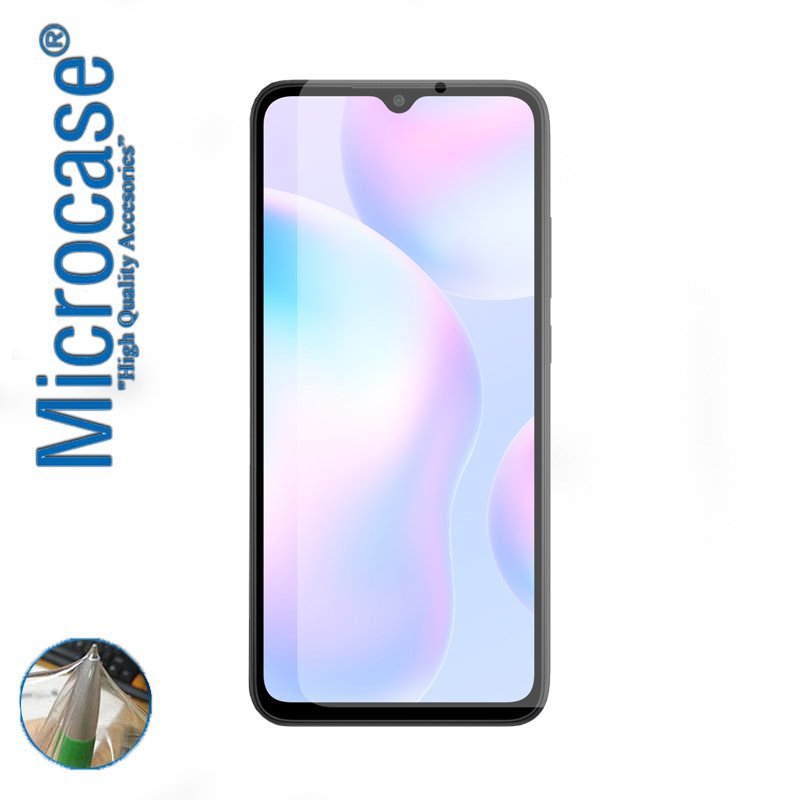 Microcase Xiaomi Redmi 9A Full Ön Kaplama TPU Soft Koruma Filmi