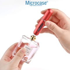 Microcase Taşınabilir ve Doldurulabilir Mini Cep Parfüm Kolonya Dezenfektan Şişesi AL4414