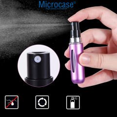 Microcase Taşınabilir ve Doldurulabilir Mini Cep Parfüm Kolonya Dezenfektan Şişesi AL4414