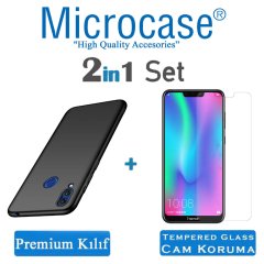 Huawei Honor 8C Premium Matte Silikon Kılıf + CAM (SEÇİN)