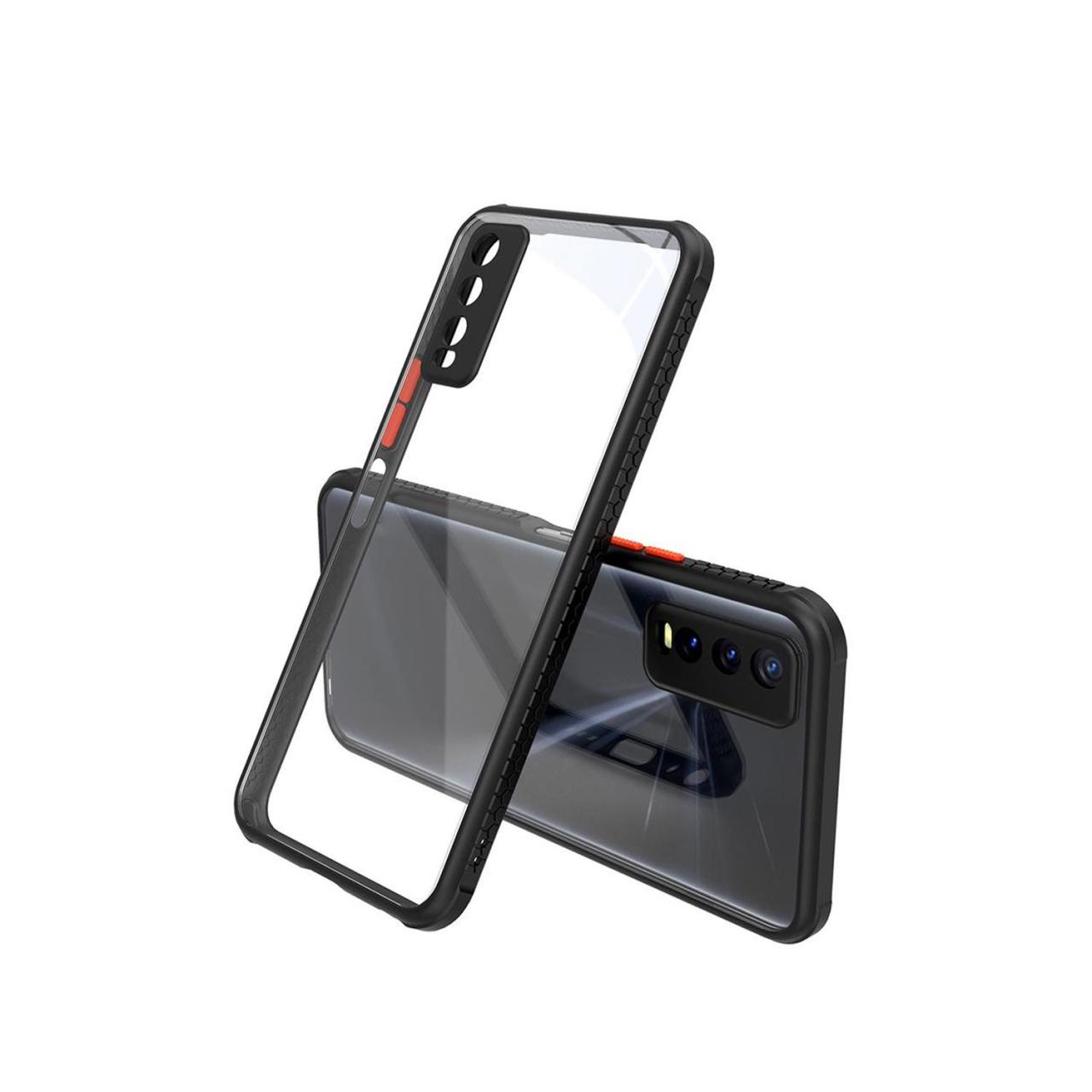Microcase Vivo Y20 Ball Serisi Köşe Korumalı Kılıf